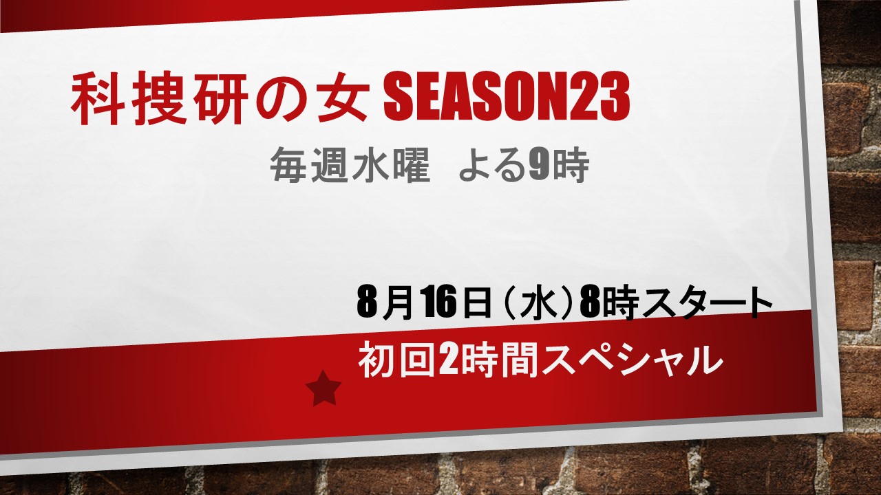 科捜研の女 season23